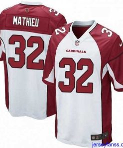 Amazing Nike Arizona Cardinals 32 Tyrann Mathieu Game White NFL Jersey