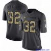 Fantastic Nike Arizona Cardinals 32 Tyrann Mathieu Limited Black 2016 Salute to Service NFL Jersey