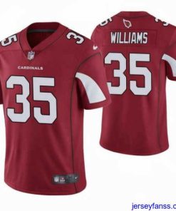 Gorgeous Nike Arizona Cardinals #35 Aeneas Williams Red Vapor Untouchable Limited Player Jersey