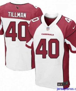 Fantastic Nike Arizona Cardinals 40 Pat Tillman Elite White NFL Jersey