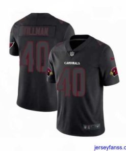 Gorgeous Nike Arizona Cardinals 40 Pat Tillman Limited Black Rush Impact NFL Jersey