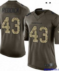 Gorgeous Nike Arizona Cardinals 43 Haason Reddick Elite Green Salute to Service NFL Jersey