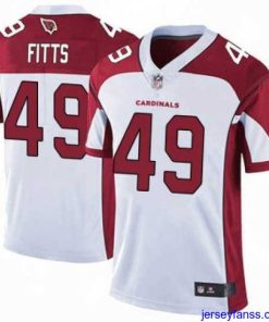 Gorgeous Nike Arizona Cardinals 49 Kylie Fitts Limited Cardinal White Vapor Untouchable Jersey