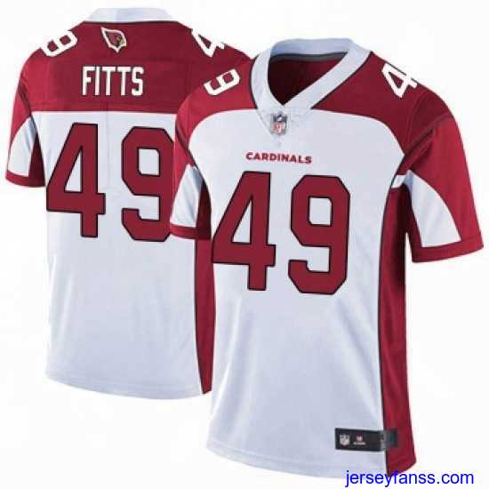 Gorgeous Nike Arizona Cardinals 49 Kylie Fitts Limited Cardinal White Vapor Untouchable Jersey