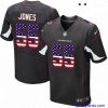 Stylish Nike Arizona Cardinals 55 Chandler Jones Elite Black Alternate USA Flag Fashion NFL Jersey