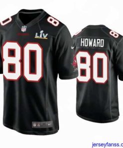 Amazing O.J. Howard Buccaneers Black Super Bowl Lv Game Fashion Jersey