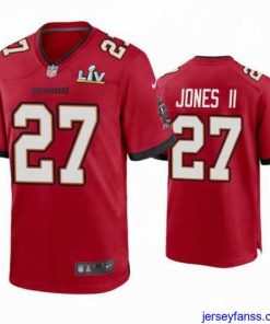 Exclusive Ronald Jones Ii Buccaneers Red Super Bowl Lv Game Jersey