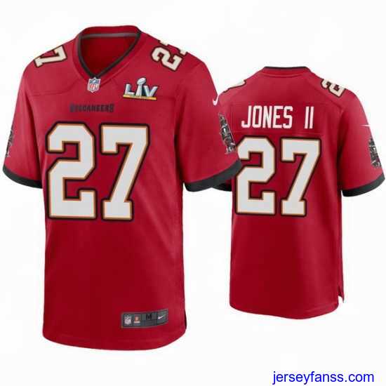 Exclusive Ronald Jones Ii Buccaneers Red Super Bowl Lv Game Jersey