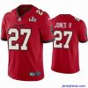 Exclusive Ronald Jones Ii Buccaneers Red Super Bowl Lv Vapor Limited Jersey