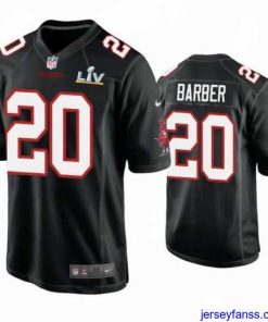 Stylish Ronde Barber Buccaneers Black Super Bowl Lv Game Fashion Jersey