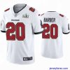 Stylish Ronde Barber Buccaneers White Super Bowl Lv Vapor Limited Jersey