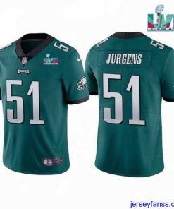 Amazing Toddler Philadelphia Eagles 51 Cam Jurgens Green Super Bowl LVII Vapor Untouchable Limited Stitched Jersey