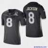 Fantastic Men's Baltimore Ravens #8 Lamar Jackson 2020 AFC Pro Bowl Game Jersey
