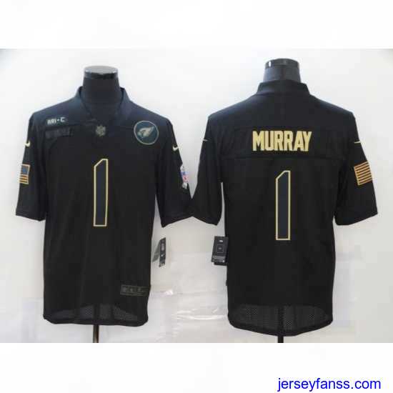Outstanding Nike Arizona Cardinals 1 Kyler Murray Black 2020 Salute To Service Limited Jersey
