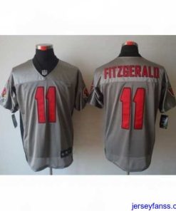 Exclusive Nike Arizona Cardinals 11 Larry Fitzgerald Grey Elite Shadow NFL Jersey