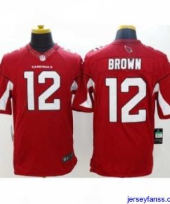 Exclusive Nike Arizona Cardinals 12 John Brown red Limited NFL Jersey