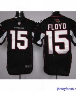 Amazing Nike Arizona Cardinals 15 Michael Floyd Black Elite NFL Jersey