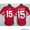 Amazing Nike Arizona Cardinals 15 Michael Floyd Red Elite NFL Jersey