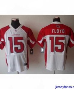 Amazing Nike Arizona Cardinals 15 Michael Floyd White Elite NFL Jersey