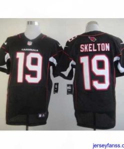 Impressive Nike Arizona Cardinals 19 John Skelton Black Elite NFL Jersey