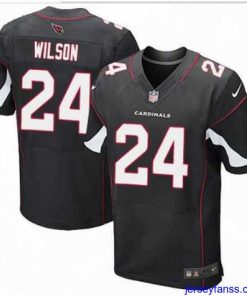 Outstanding Nike Arizona Cardinals #24 Adrian Wilson Black Alternate 27s Stitched NFL Elite Jersey