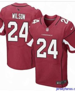 Exclusive Nike Arizona Cardinals #24 Adrian Wilson Red Team Color 27s Stitched NFL Elite Jersey