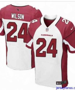Outstanding Nike Arizona Cardinals #24 Adrian Wilson White 27s Stitched NFL Elite Jersey