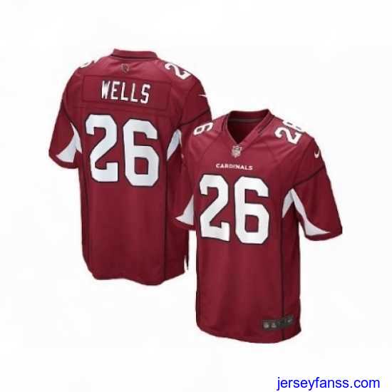 Amazing Nike Arizona Cardinals 26 Chris Wells Game red NFL Jersey