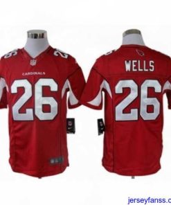 Impressive Nike Arizona Cardinals 26 Chris Wells Red Limited NFL Jersey