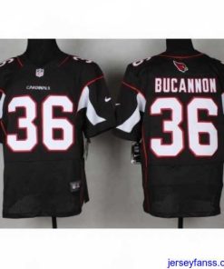 Stylish Nike Arizona Cardinals 36 Deone Bucannon Black Elite NFL Jersey