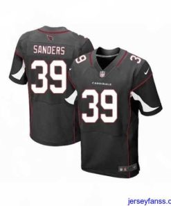 Exclusive Nike Arizona Cardinals 39 James Sanders Black Elite NFL Jersey