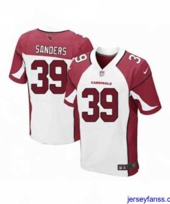 Gorgeous Nike Arizona Cardinals 39 James Sanders White Elite NFL Jersey