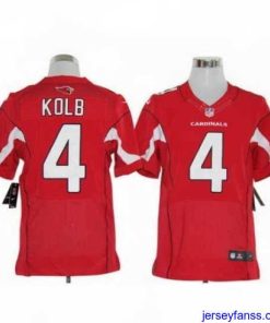 Stylish Nike Arizona Cardinals 4 Kevin Kolb Red Elite NFL Jersey