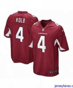Premium Nike Arizona Cardinals 4 Kevin Kolb red Game NFL Jersey
