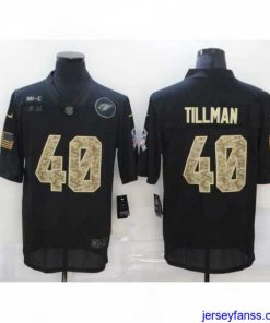 Amazing Nike Arizona Cardinals 40 Pat Tillman Black Camo 2020 Salute To Service Limited Jersey