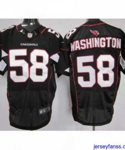 Exclusive Nike Arizona Cardinals 58 Daryl Washington Black Elite NFL Jersey