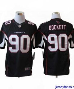 Exclusive Nike Arizona Cardinals 90 Darnell Dockett Black Limited NFL Jersey