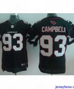 Stylish Nike Arizona Cardinals 93 Calais Campbell Black Elite NFL Jersey