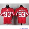 Exclusive Nike Arizona Cardinals 93 Calais Campbell Red Elite NFL Jersey