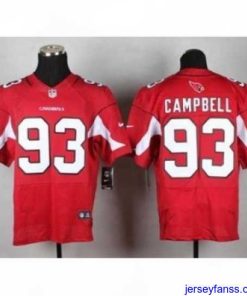 Exclusive Nike Arizona Cardinals 93 Calais Campbell Red Elite NFL Jersey