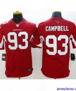 Gorgeous Nike Arizona Cardinals 93 Calais Campbell red Limited NFL Jersey