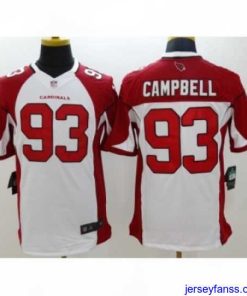 Fantastic Nike Arizona Cardinals 93 Calais Campbell white Limited NFL Jersey