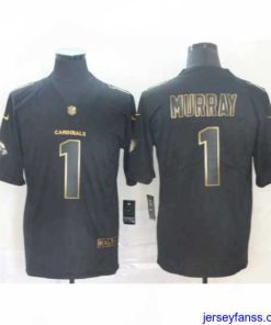 Gorgeous Nike Cardinals 1 Kyler Murray Black Gold Vapor Untouchable Limited Jersey