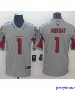 Gorgeous Nike Cardinals 1 Kyler Murray Silver Inverted Legend Jersey