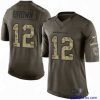Stylish Nike Cardinals #12 John Brown Green Stitched NFL Limited Salute to Service Jersey