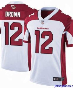 Gorgeous Nike Cardinals #12 John Brown White Mens Stitched NFL Vapor Untouchable Limited Jersey