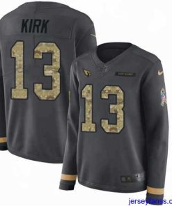 Gorgeous Nike Cardinals #13 Christian Kirk Anthracite Salute to Service