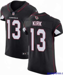 Premium Nike Cardinals #13 Christian Kirk Black Alternate Mens Stitched NFL Vapor Untouchable Elite Jersey