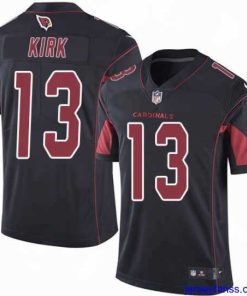 Amazing Nike Cardinals #13 Christian Kirk Black Mens Stitched NFL Limited Rush Jersey