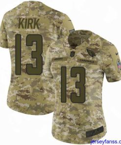 Premium Nike Cardinals #13 Christian Kirk Camo Stitched NFL Limited 2018 Salute to Service Jersey